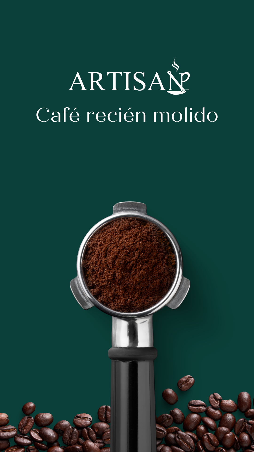 Café recién molido Artisan